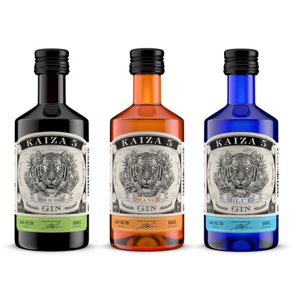 KAIZA 5 Gin - Miniaturset